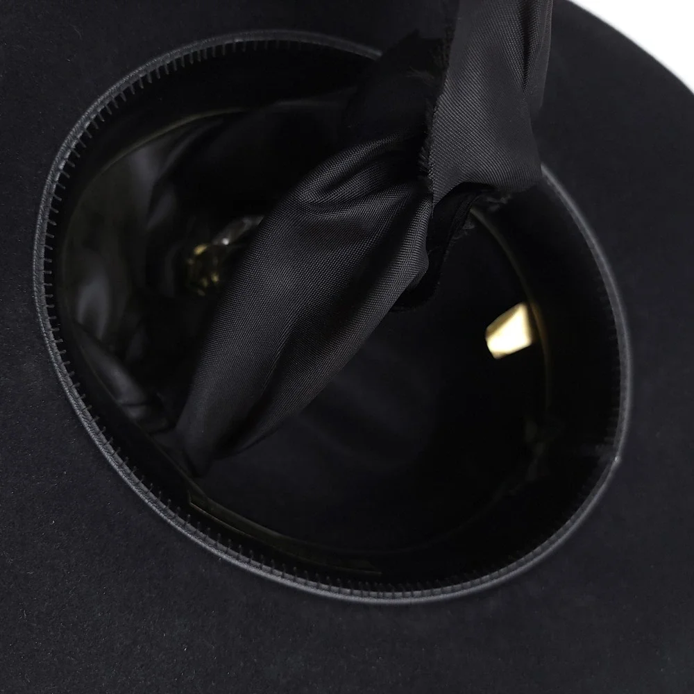 Rodeo King Black 5XXXXX‎ Beaver Quality Felt Cowboy Hat Size 7 Western Cattleman